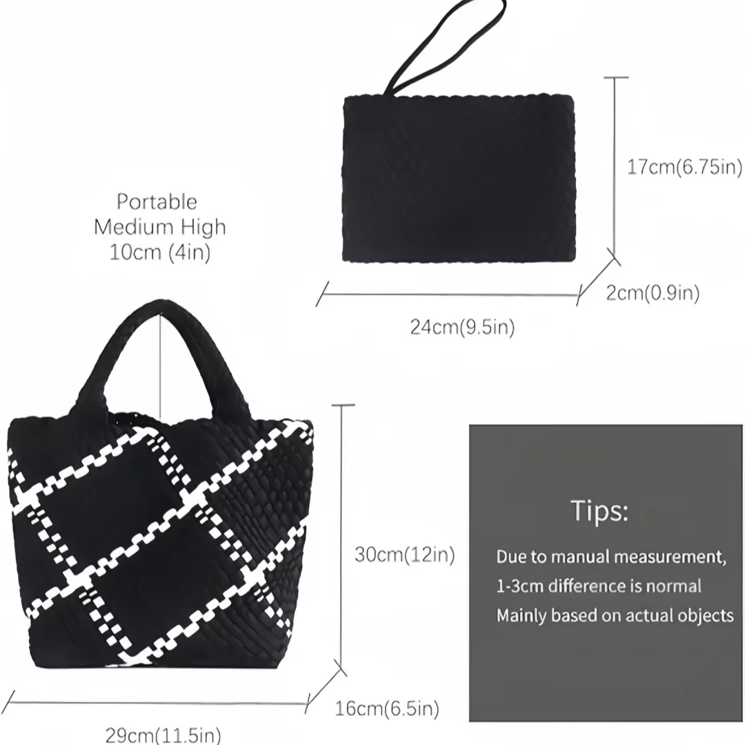 Лидер продаж, новая неопреновая тканая сумка - Фотография_2