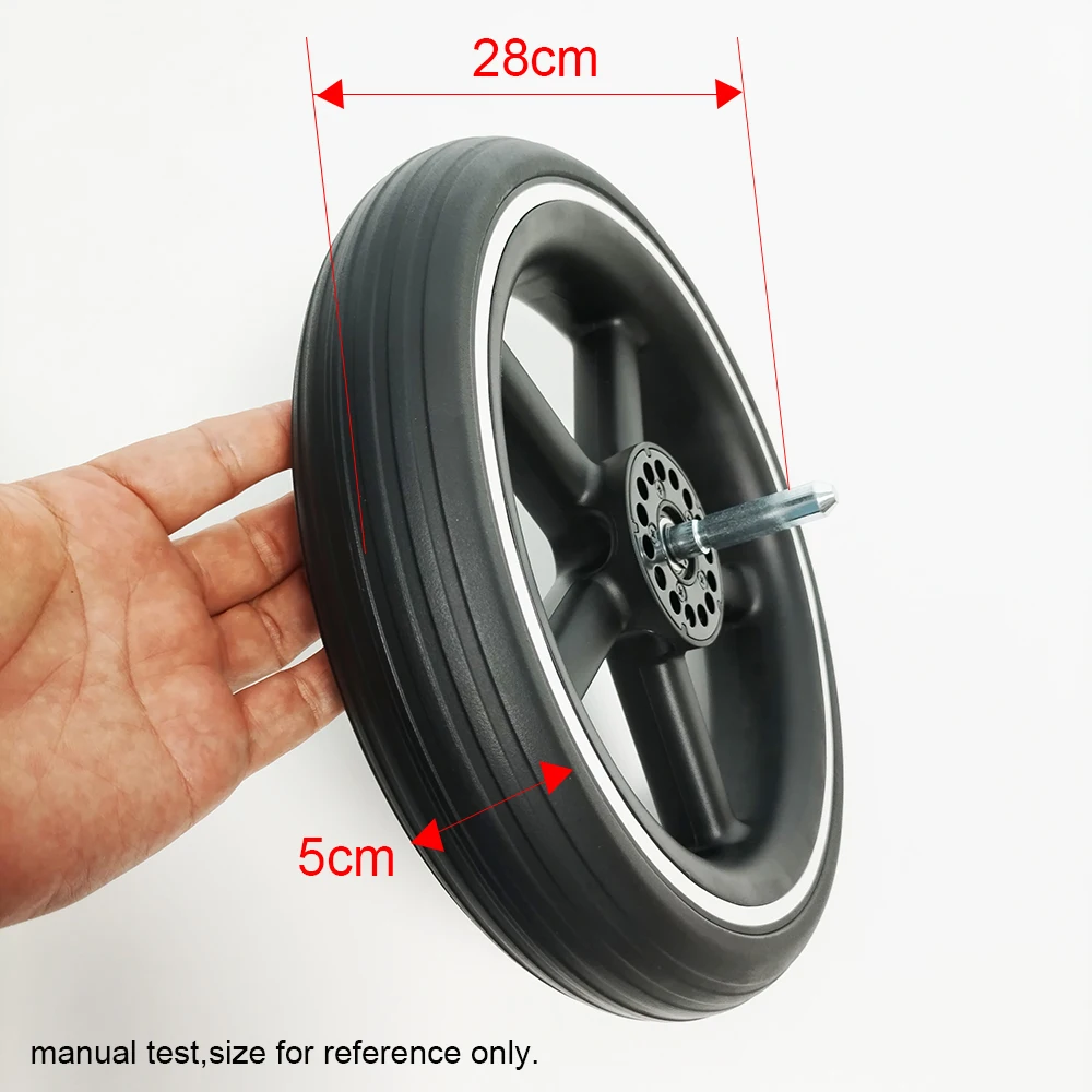 Заднее колесо для двойной детской коляски cybex gazelle s back one - Фотография_3