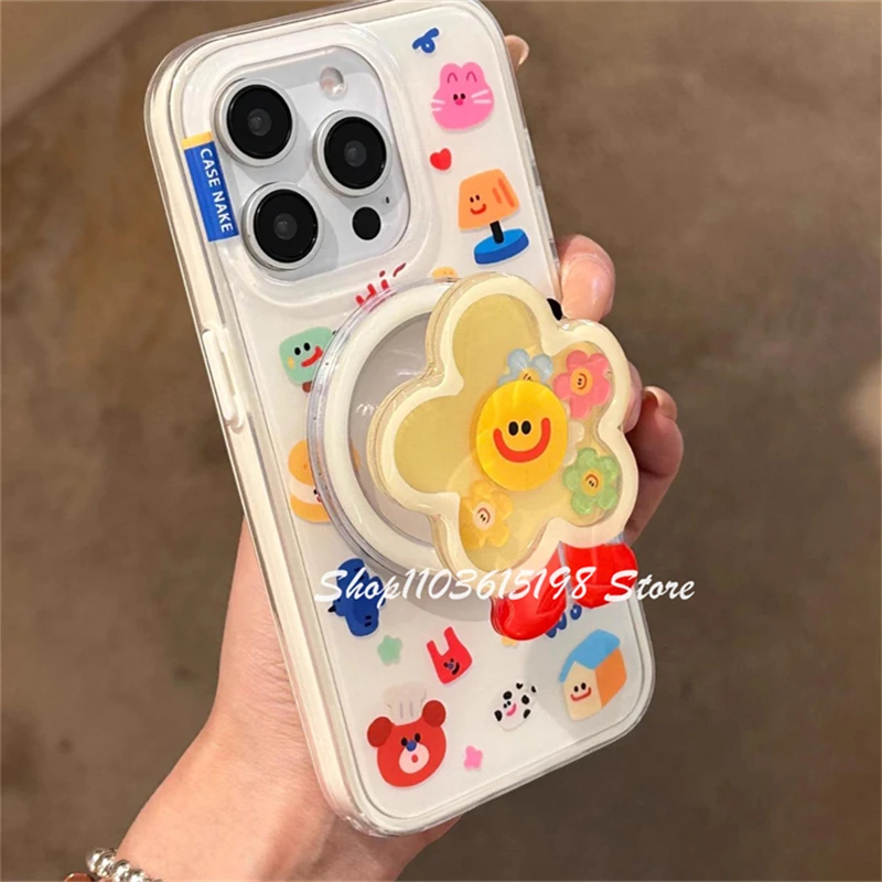 Корейский милый встряхивающий мультяшный - Фотография_5