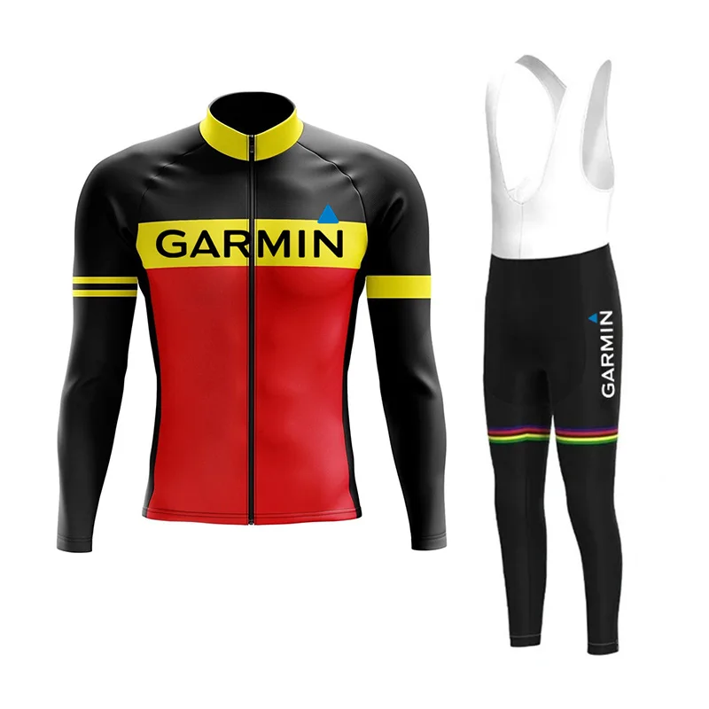 Мужской велосипедный костюм garmin на весну