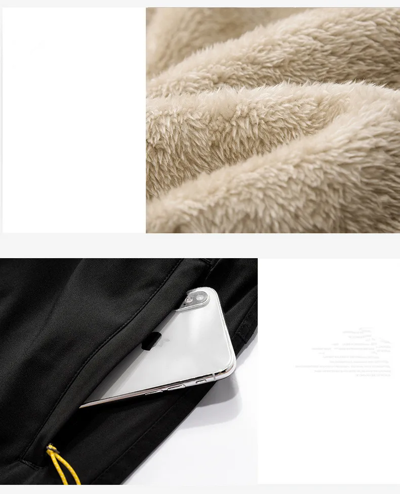 Зимние толстые теплые уличные брюки - Фотография_6