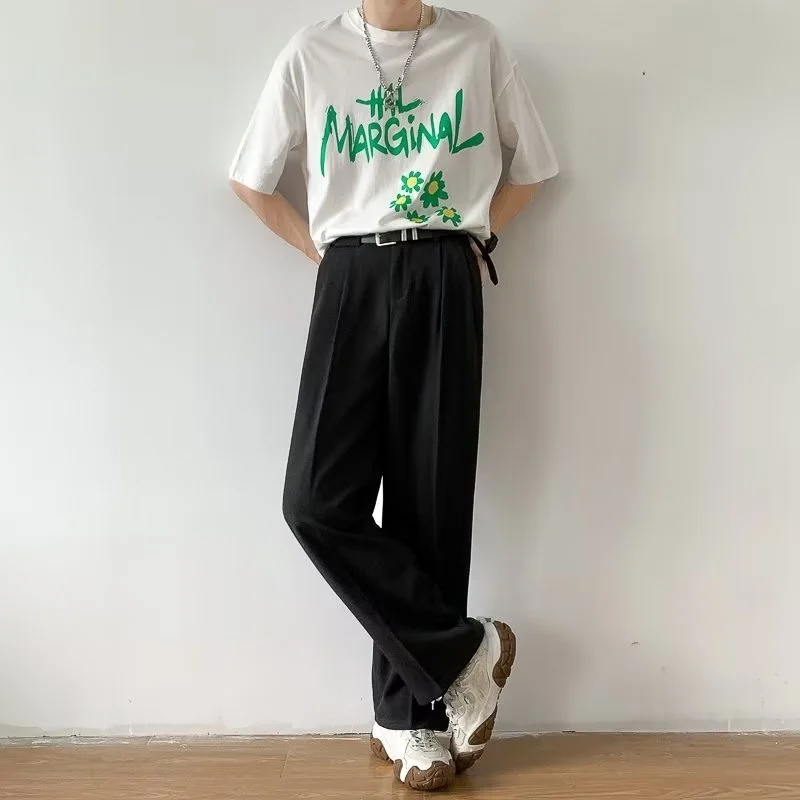 Коричневые, черные костюмные брюки - Фотография_4