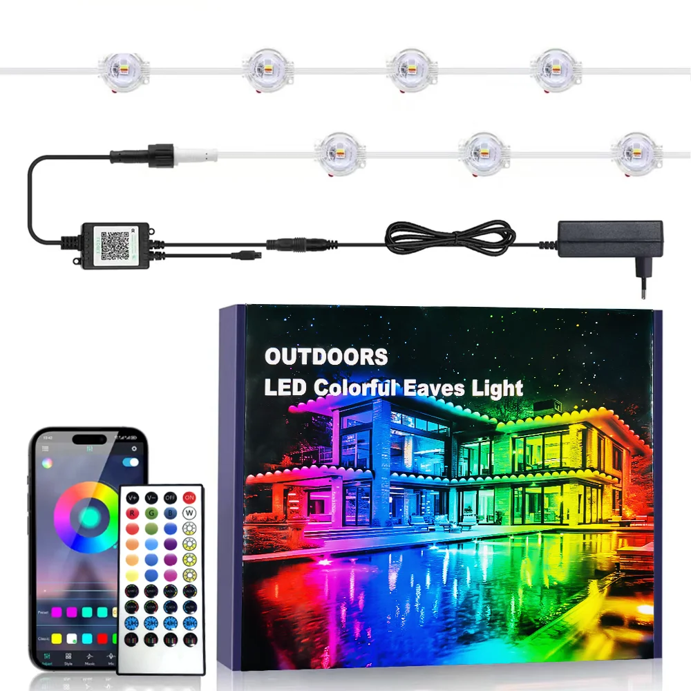 Rgb 30 м карнизные фонари - Фотография_2