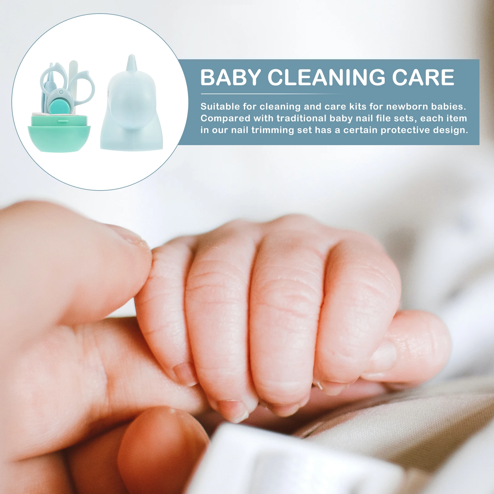 Набор детских машин для стрижки ногтей из 4 предметов - Фотография_2