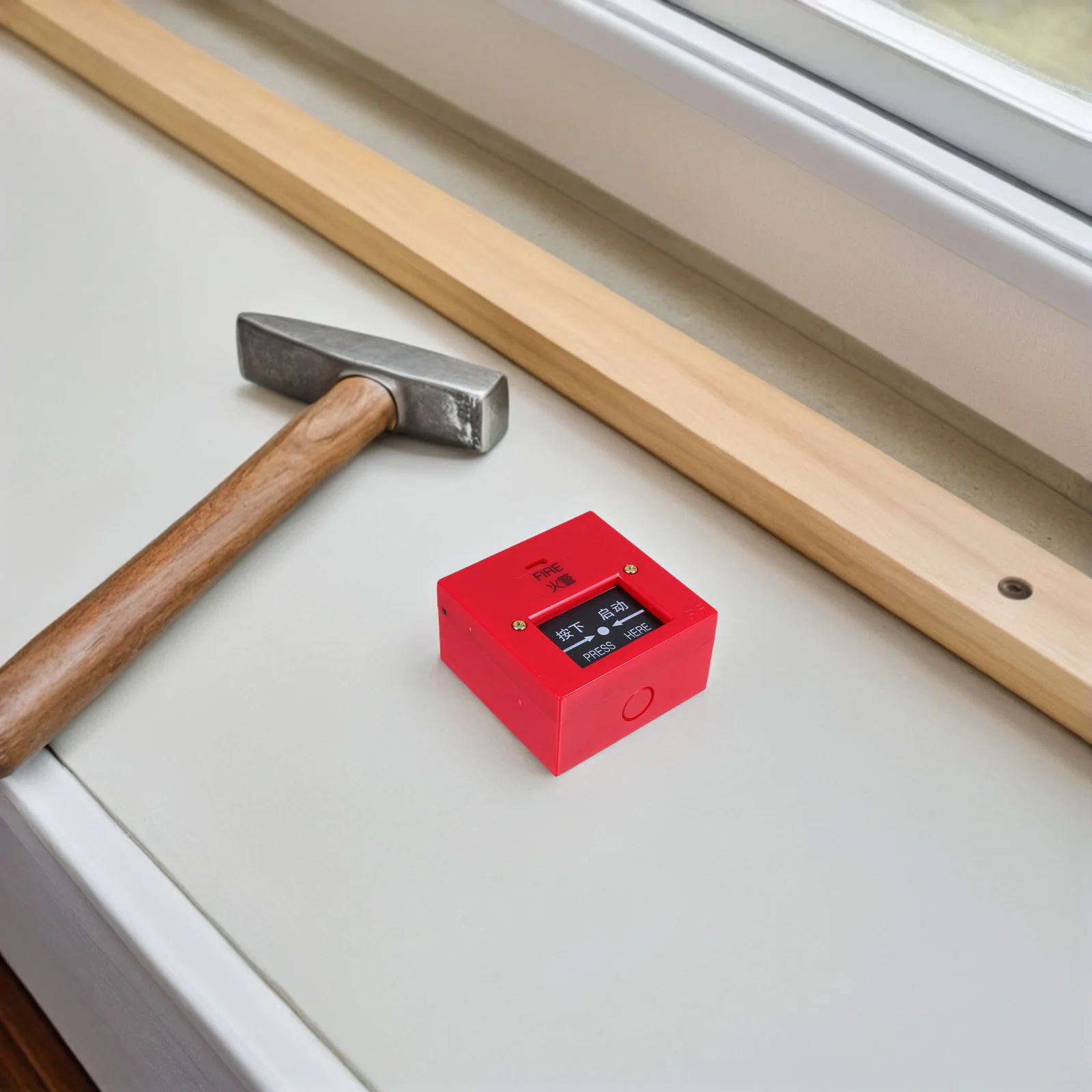 Ручная сбрасываемая кнопка пожарной - Фотография_3