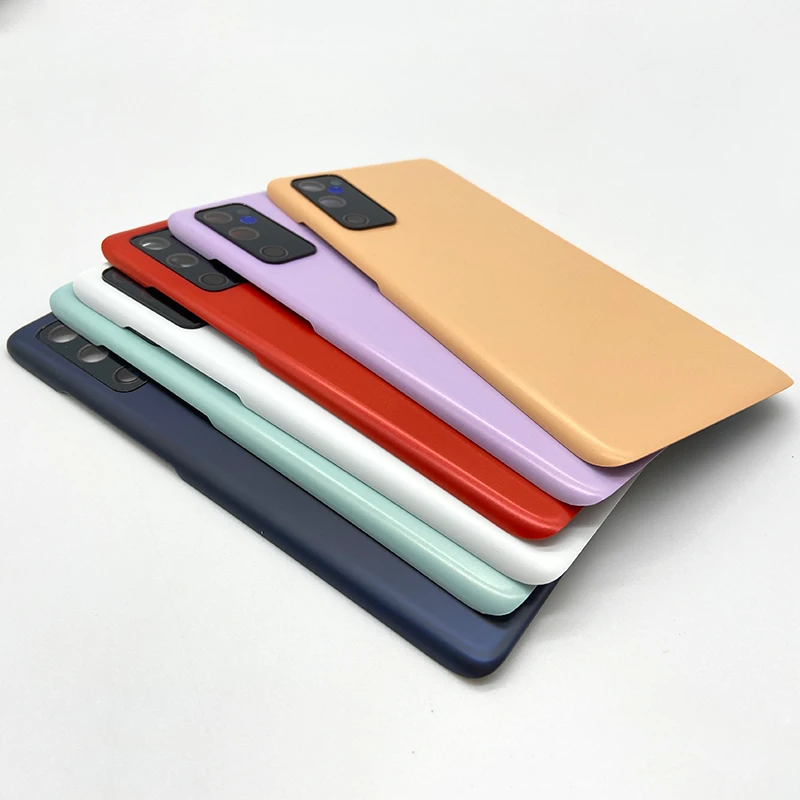 Задняя крышка батарейного отсека для samsung galaxy s20 fe s20fe - Фотография_4