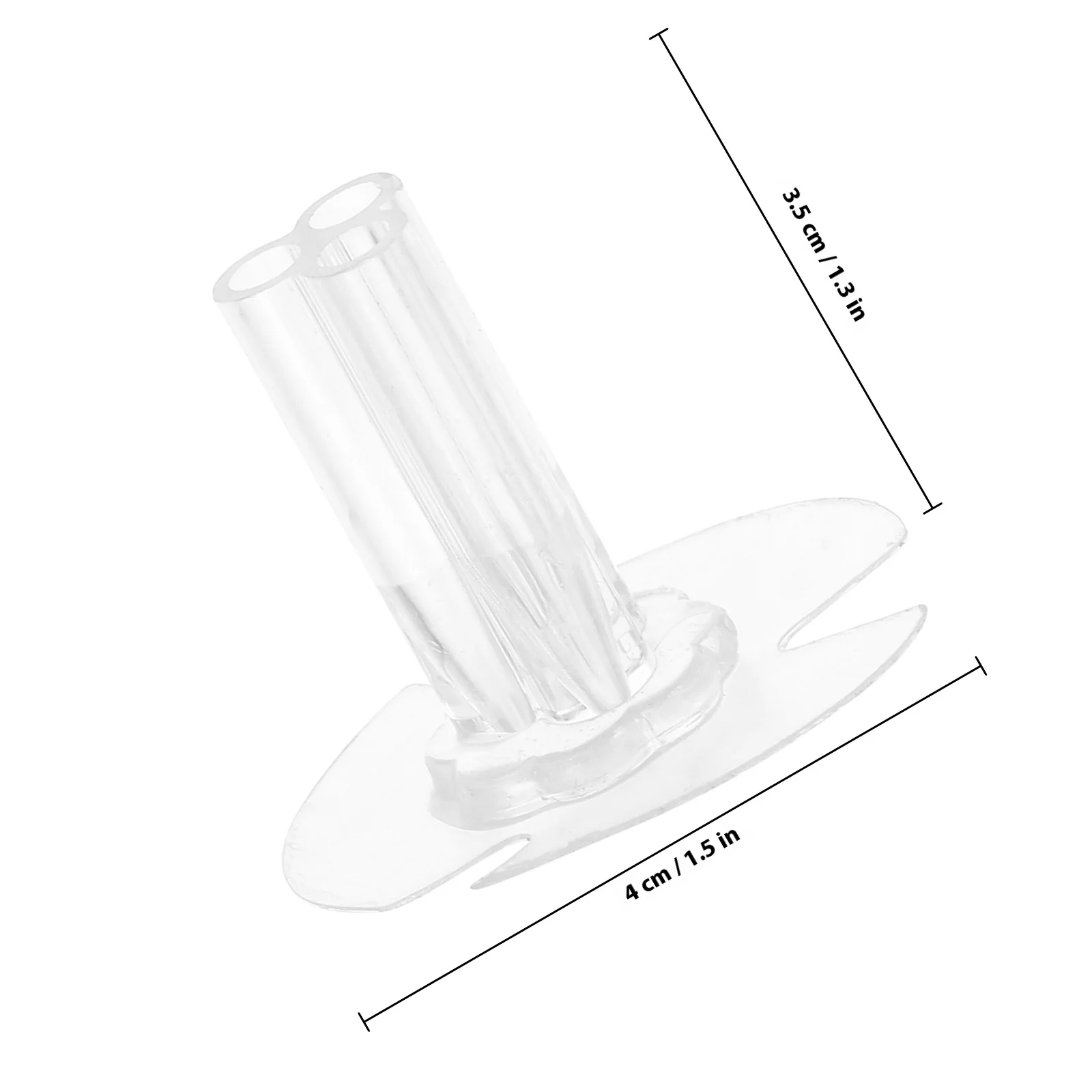 Круглая клейкая цветочная основа с тремя слотами - Фотография_6