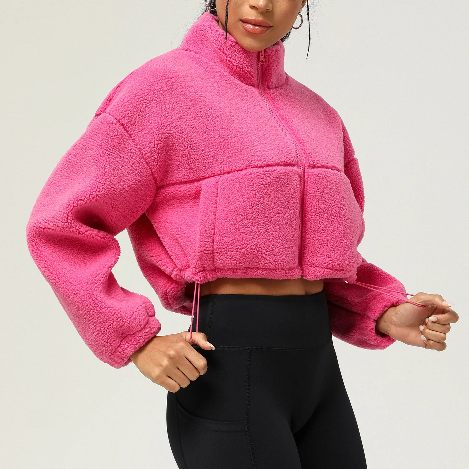 Новое осенне-зимнее спортивное повседневное пальто из овечьей шерсти