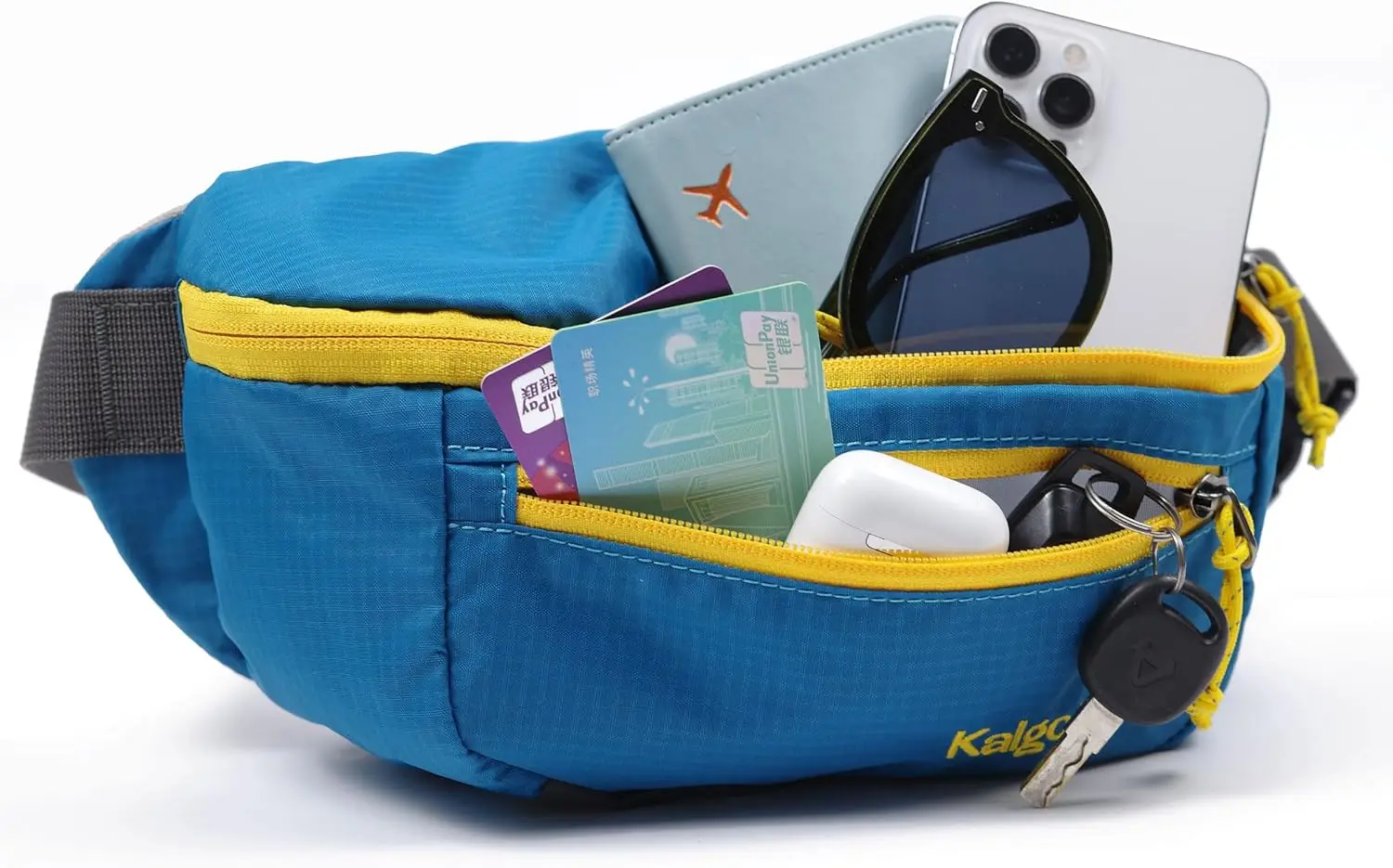 Сверхлегкая дорожная поясная сумка объемом 3 л - Фотография_3