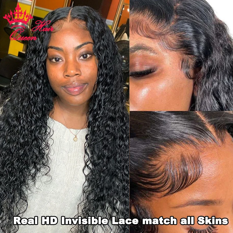 Real invisible hd lace wigs deep - Фотография_3