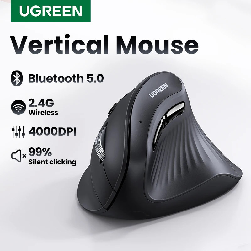 Вертикальная мышь ugreen