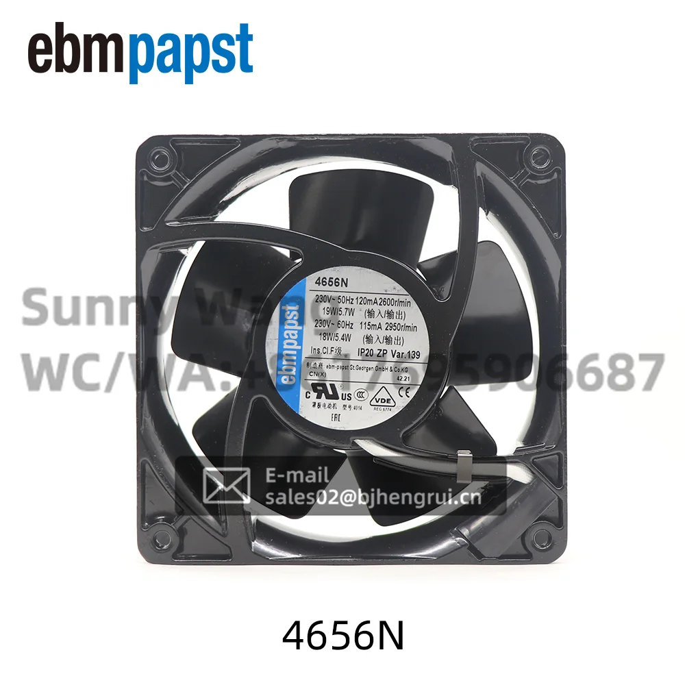 Ebmpapst 4656n 12038 230 в переменного