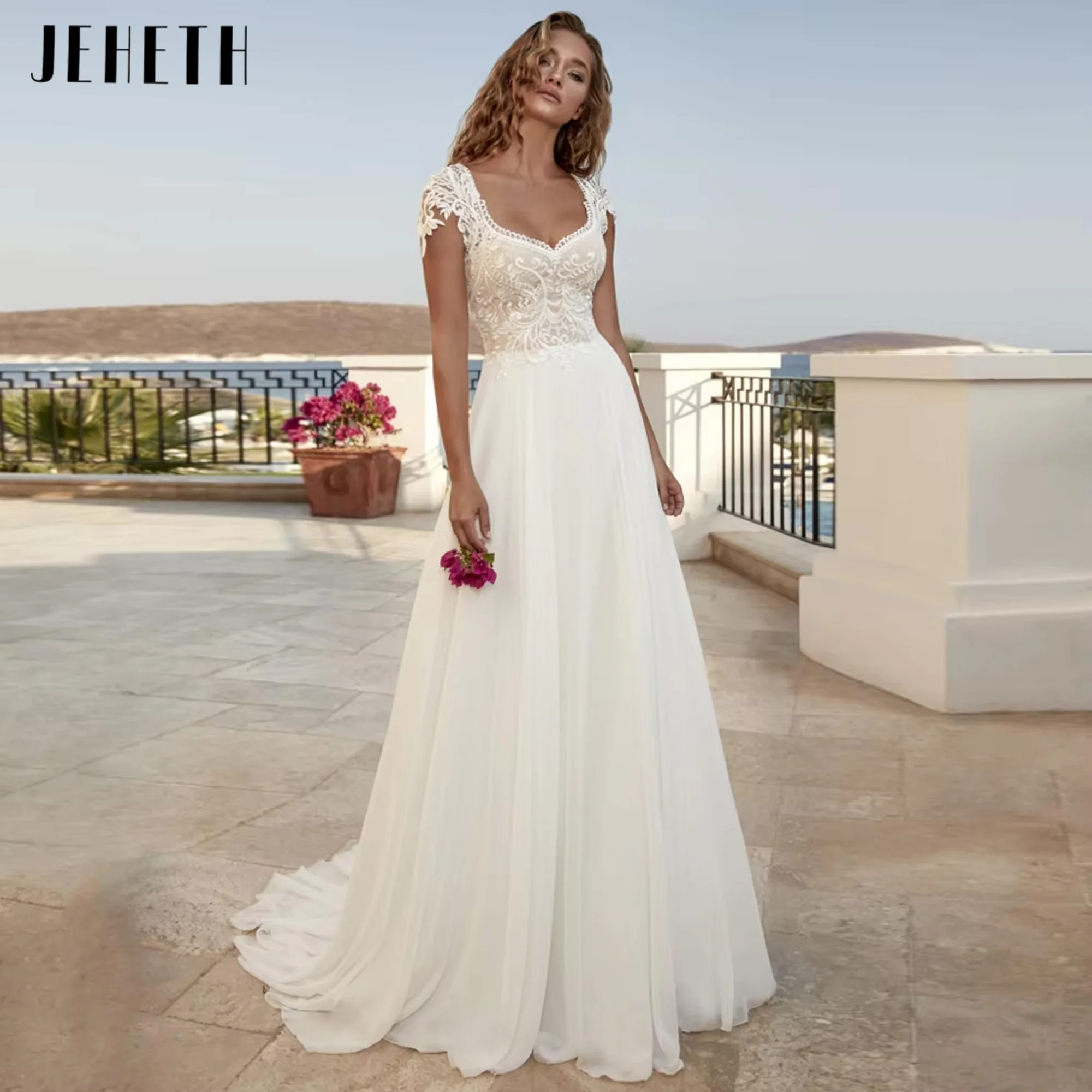 Белые длинные роскошные свадебные платья для невесты