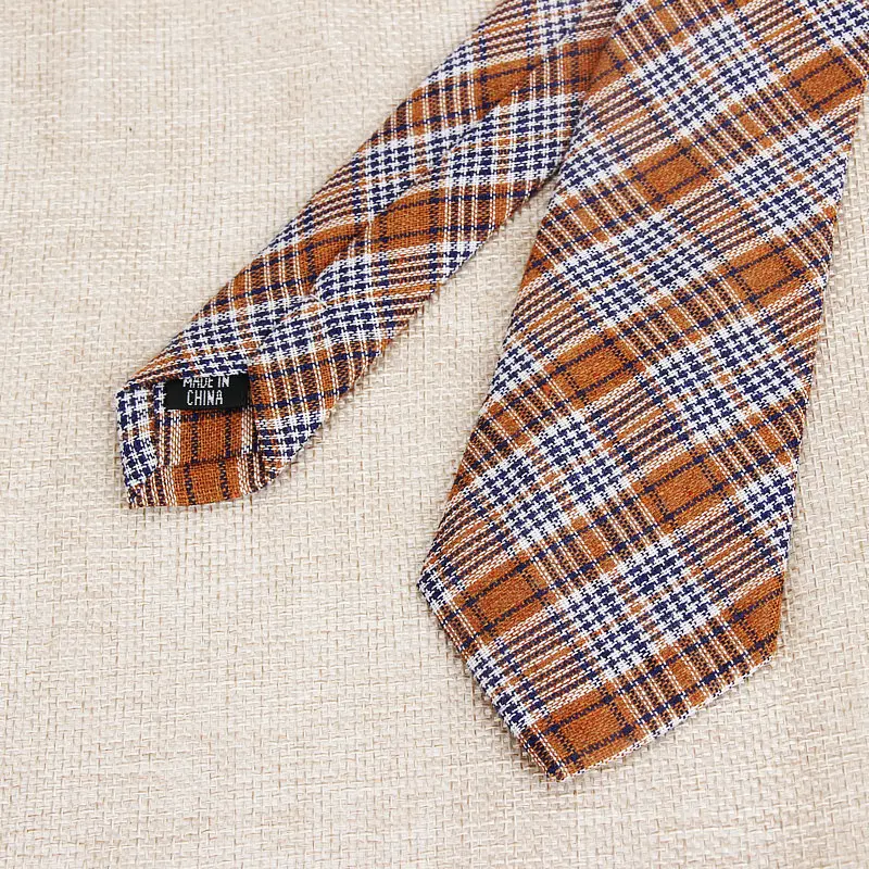 Галстук мужской в клетку - Фотография_4