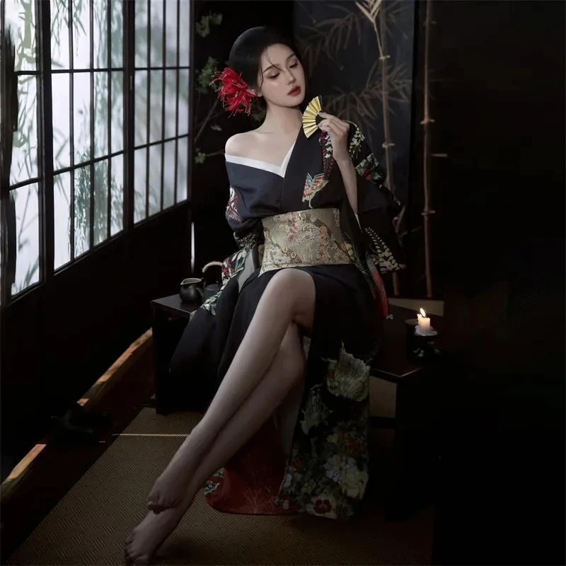 Кимоно женское традиционное в японском стиле - Фотография_2