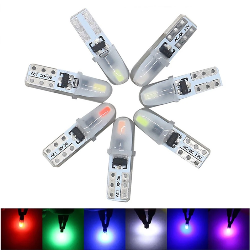 T5 w3w 2-smd 3014 автомобильные светодиодные лампы для панели приборов