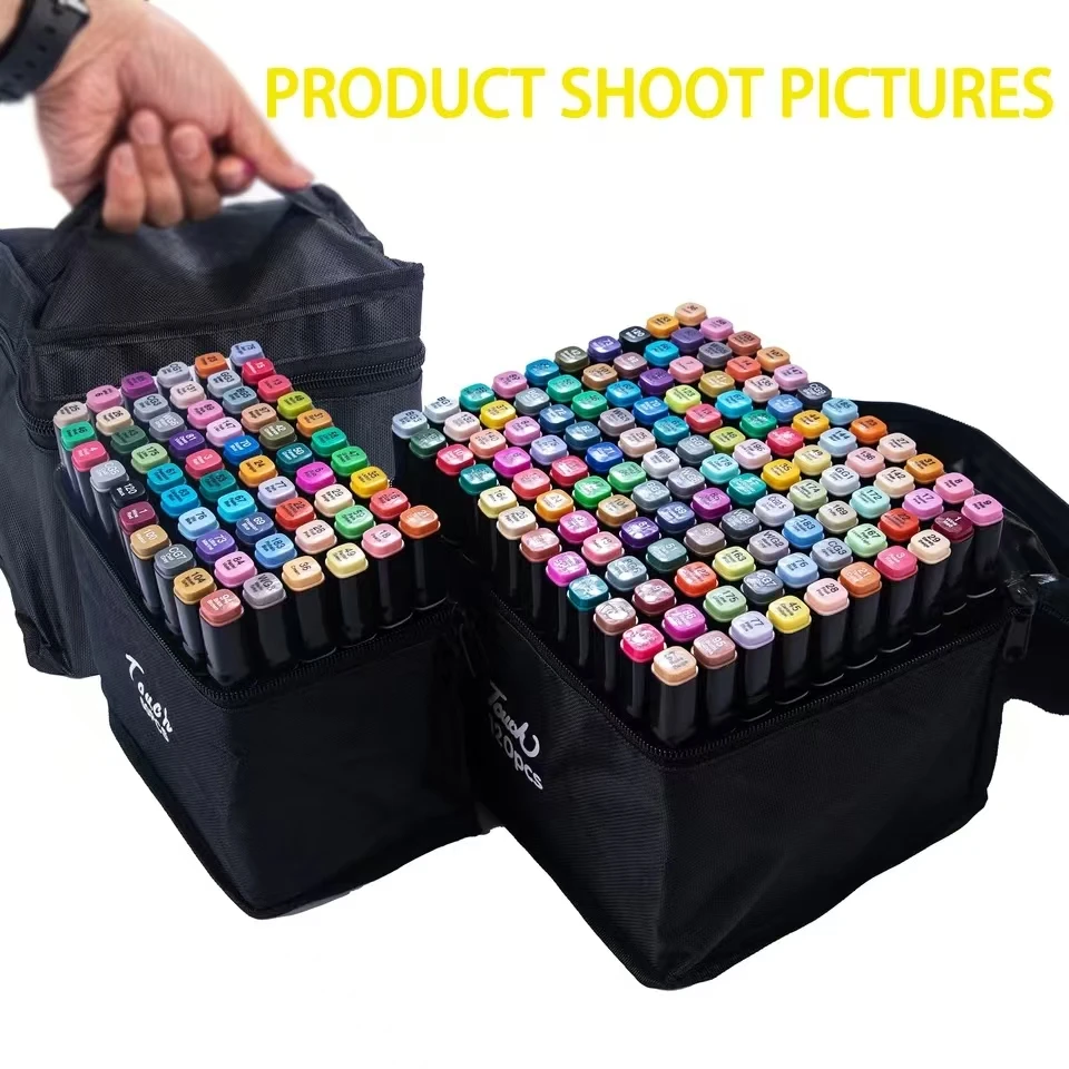 Цветов, набор двуглавых масляных художественных маркеров для рисования - Фотография_6