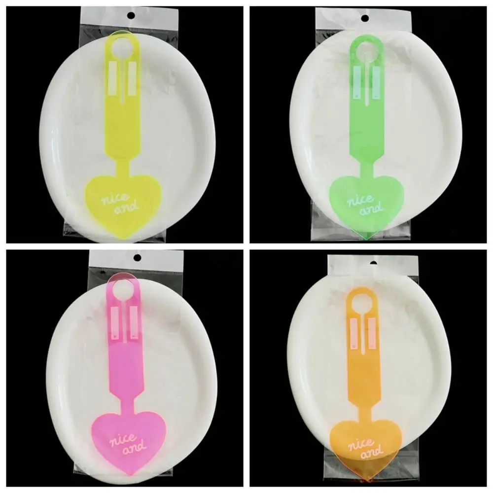 Красочная багажная бирка в форме любви - Фотография_6