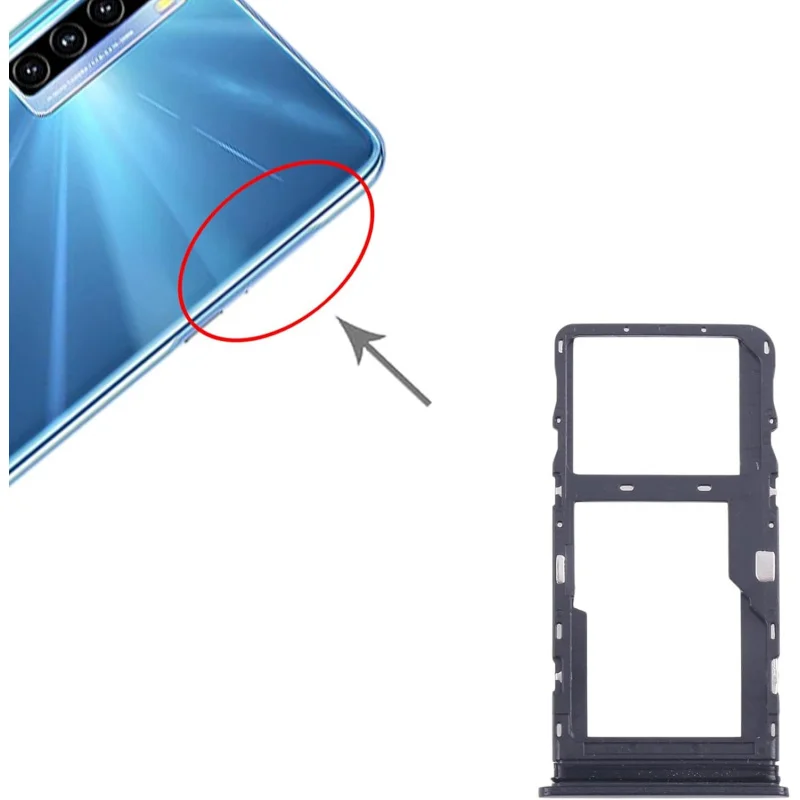 Лоток для sim-карты tcl 20l/20 - Фотография_4