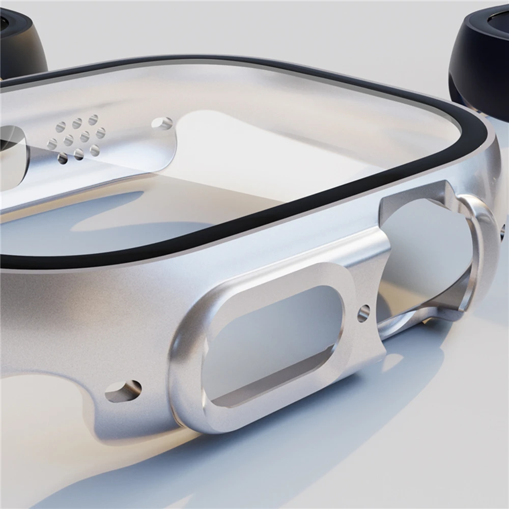 Стекло + крышка для умных часов apple watch φ ultra 49 мм - Фотография_5