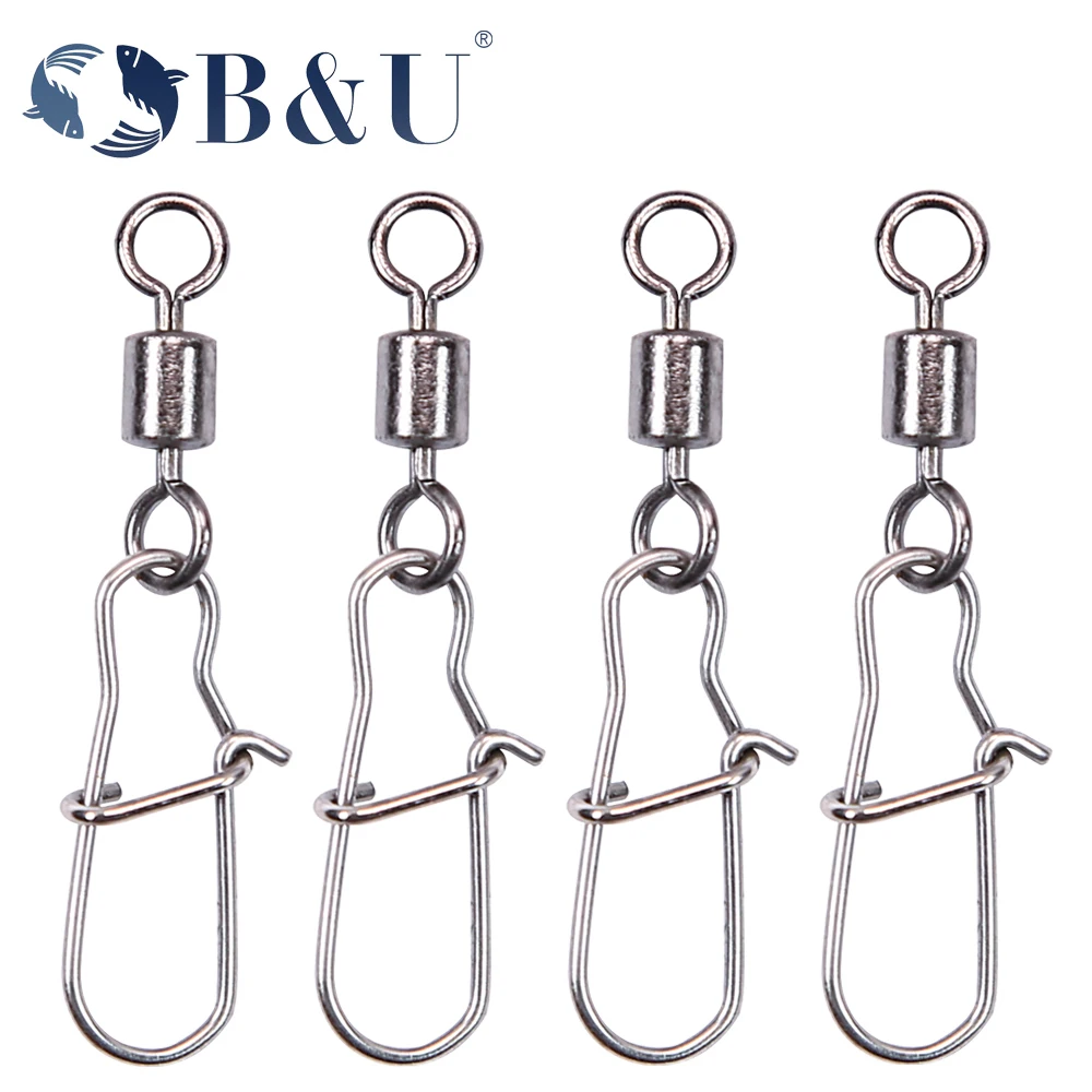 Рыболовные вертлюги b & u на