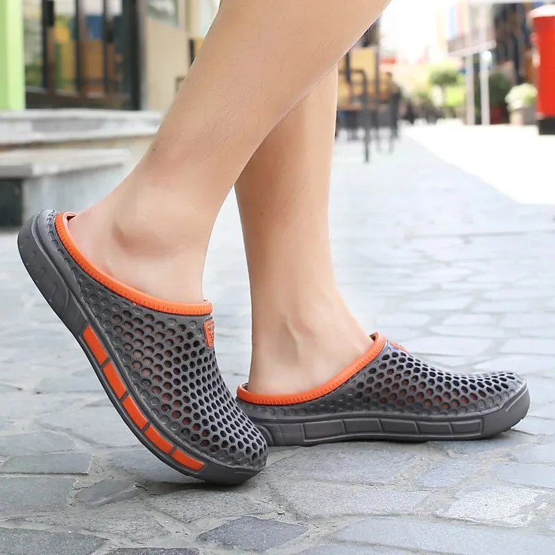 Летние пляжные мужские сандалии - Фотография_3