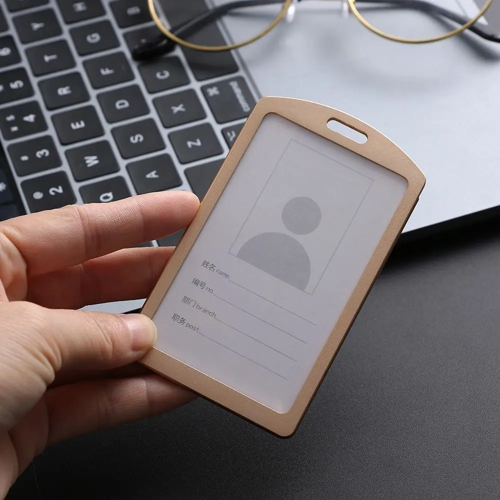 Алюминиевый держатель для рабочего удостоверения - Фотография_3