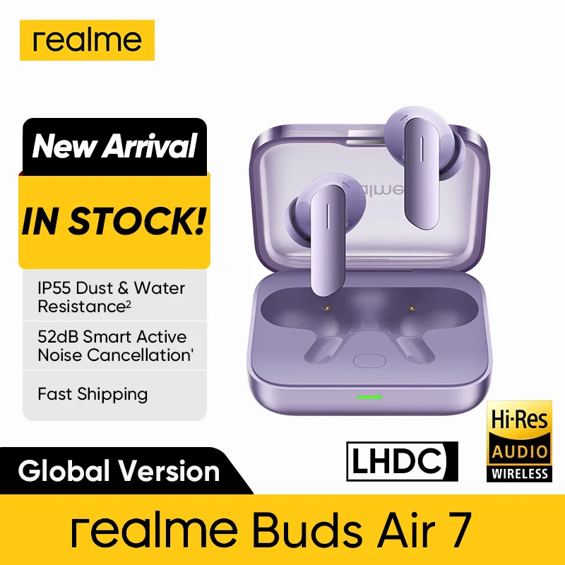 Глобальная версия realme buds air 7