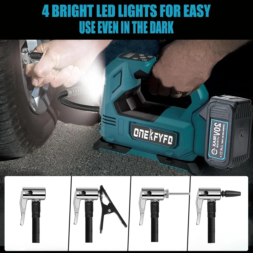 Портативный насос для накачивания шин - Фотография_6