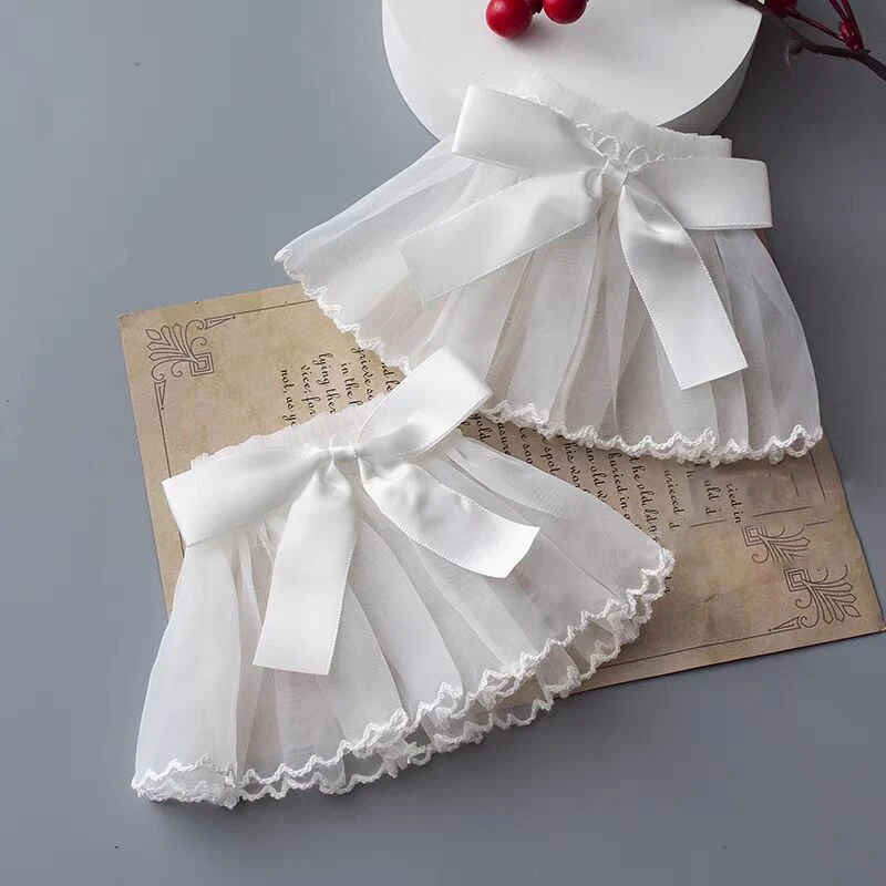 Кружевные милые декоративные расклешенные рукава - Фотография_6