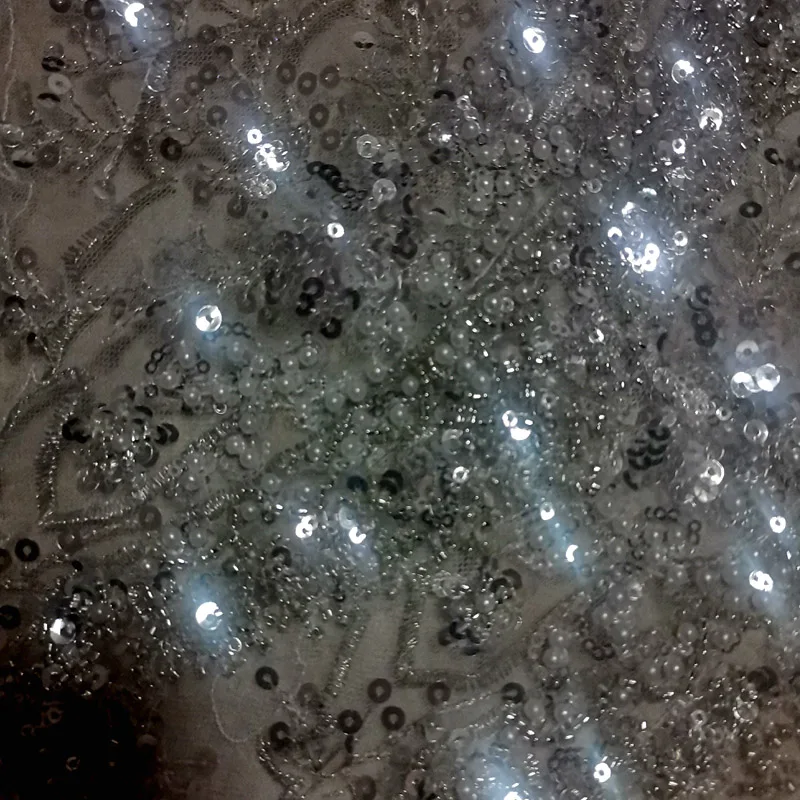 Блестящая светящаяся роскошная вуаль с бриллиантами - Фотография_6