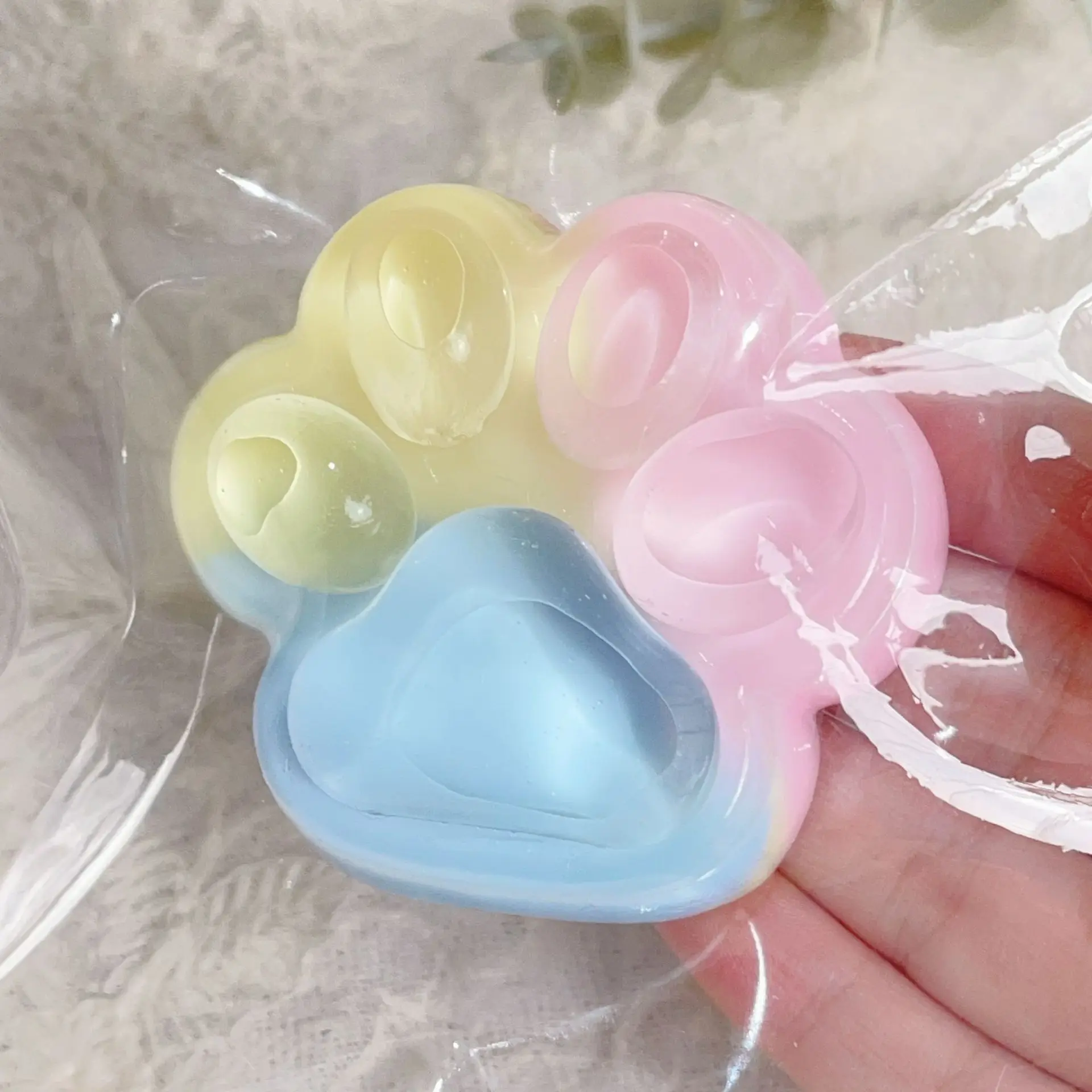 Taba squishy kawaii трехцветная