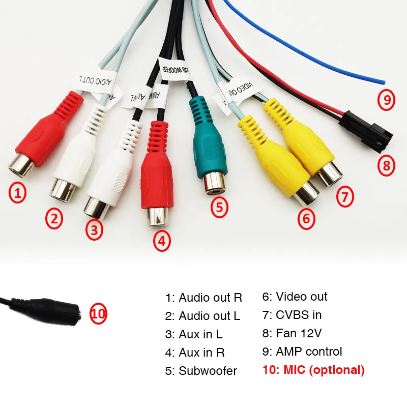 20-контактный аудиокабель rca - Фотография_2