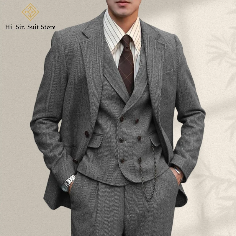Лидер продаж, мужской костюм-тройка