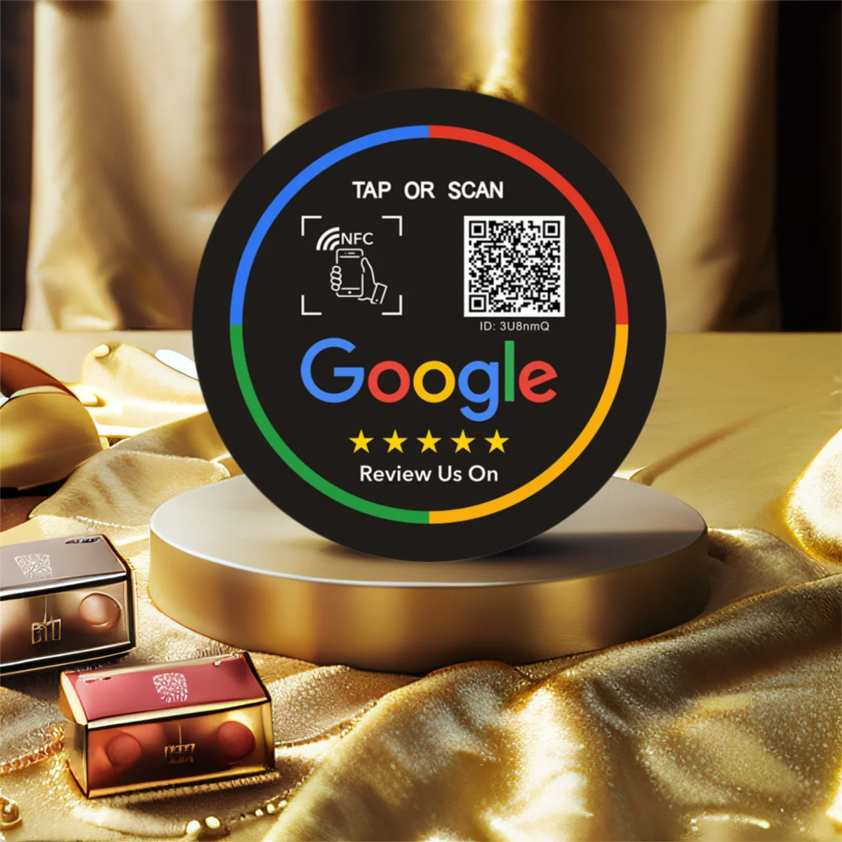 Наклейка nfc, акриловая с самоклеящейся подложкой - Фотография_3