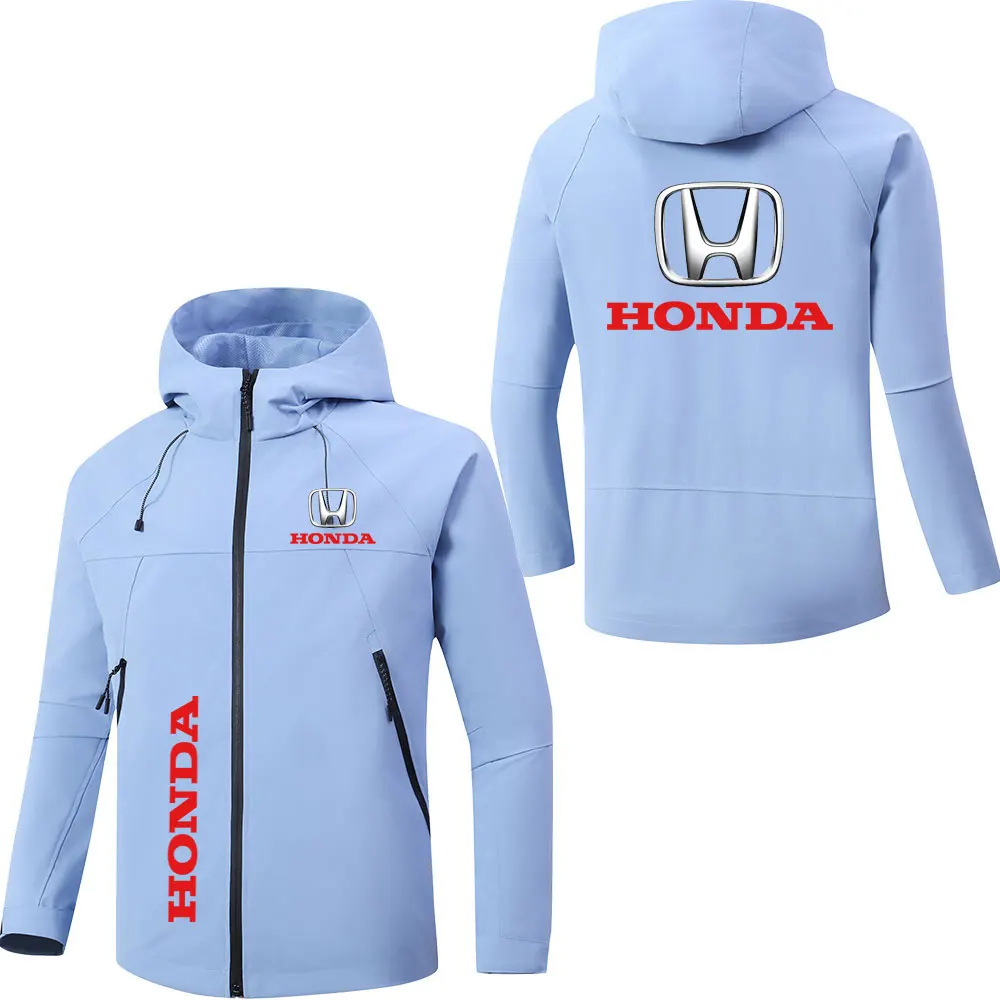 Осенне-зимняя одежда для гонок honda с принтом для мужчин и женщин - Фотография_4