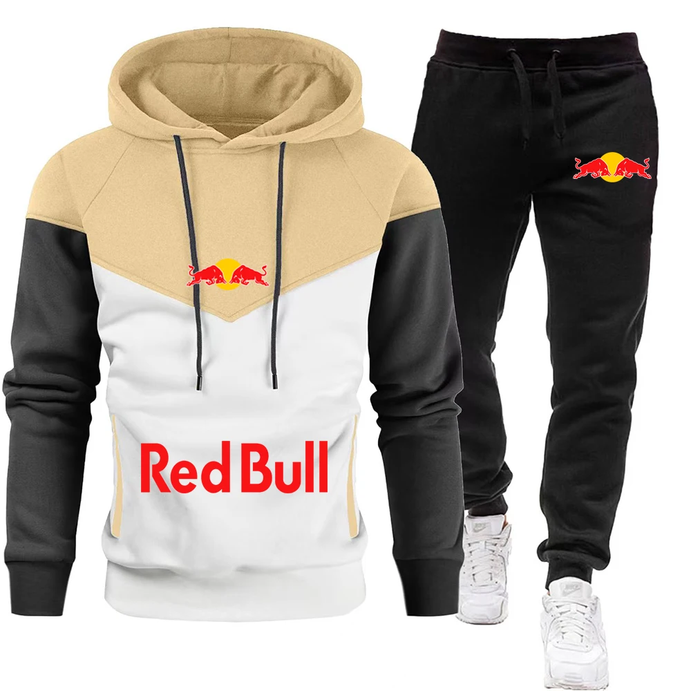 Трансграничный осенне-зимний спортивный комплект с капюшоном - Фотография_4