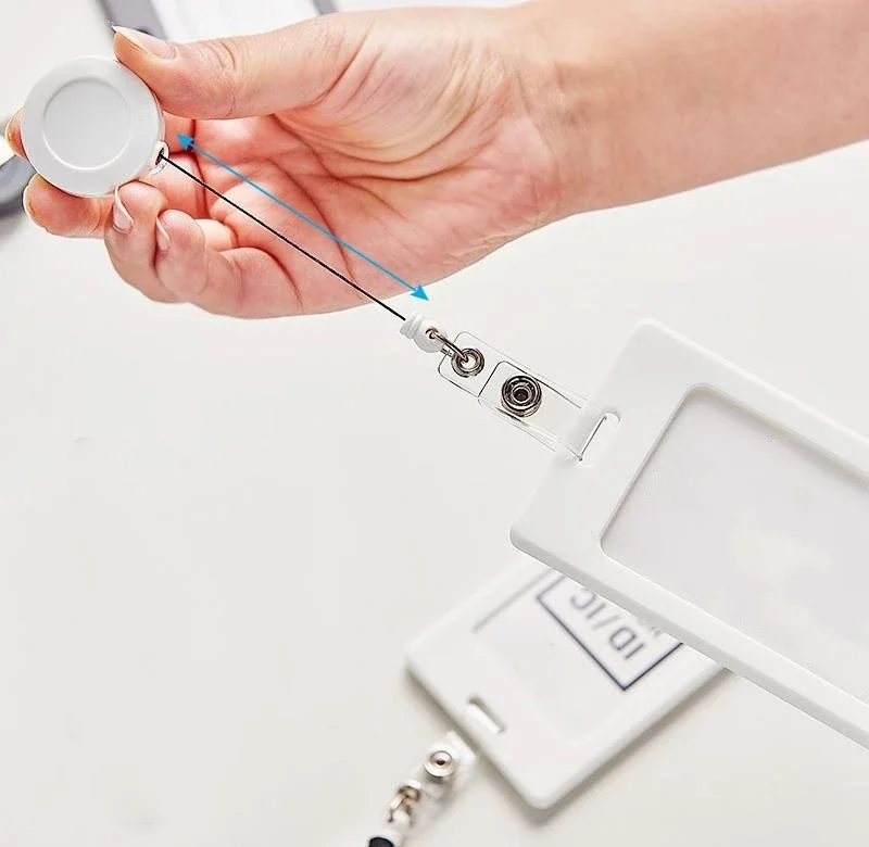 1 комплект, выдвижной держатель для удостоверения личности - Фотография_2