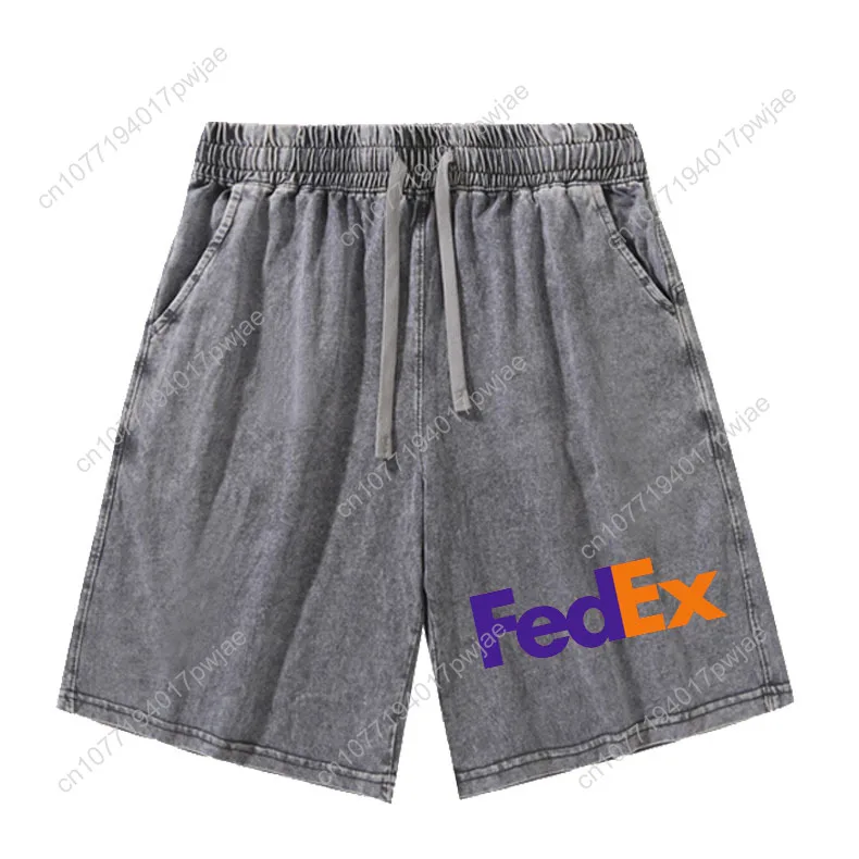 Шорты с принтом fedex - Фотография_2