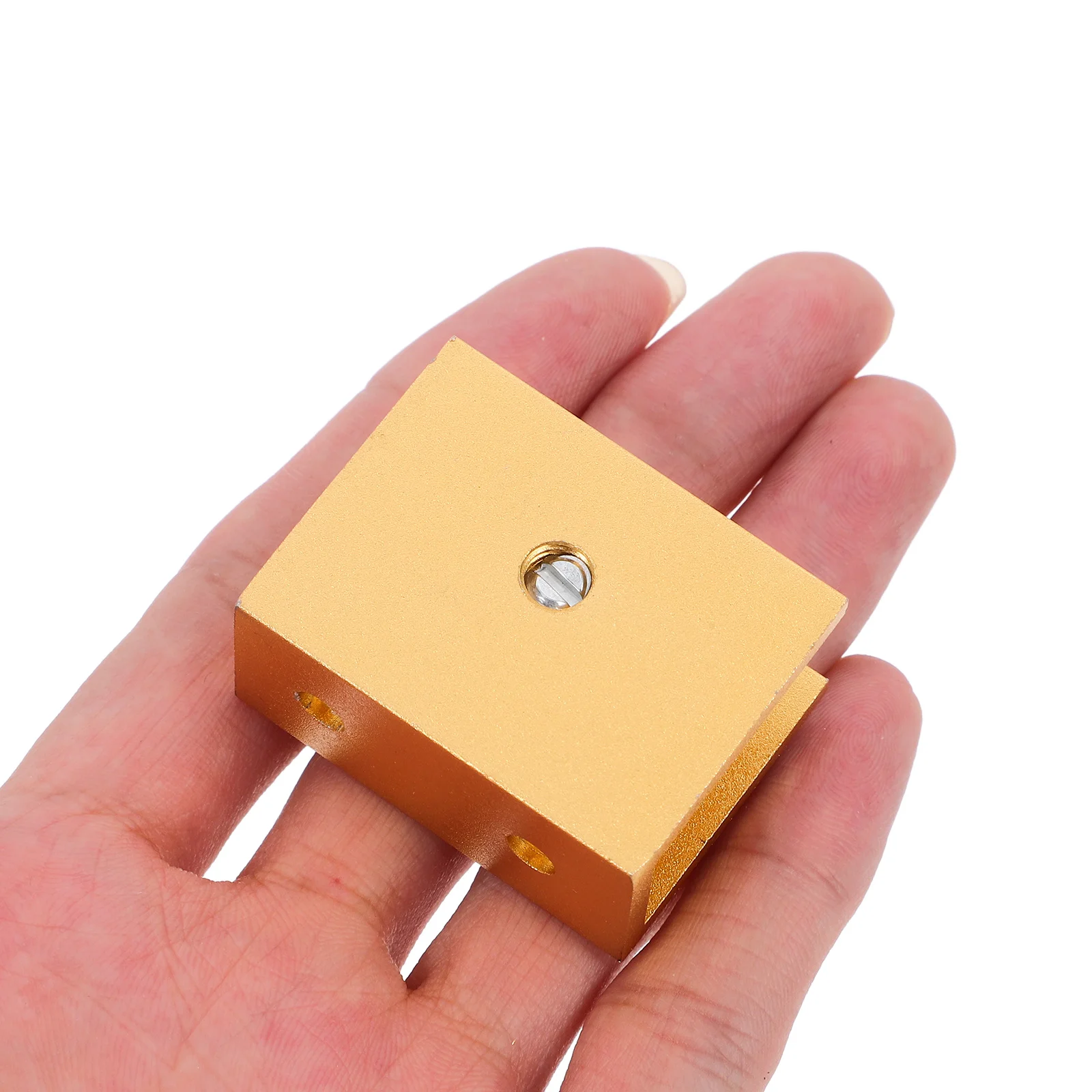 Квадратный безрамный стеклянный кронштейн для полки - Фотография_3