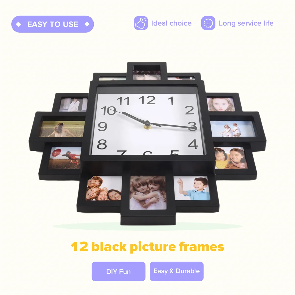 Abqr фоторамка настенные часы новый - Фотография_6