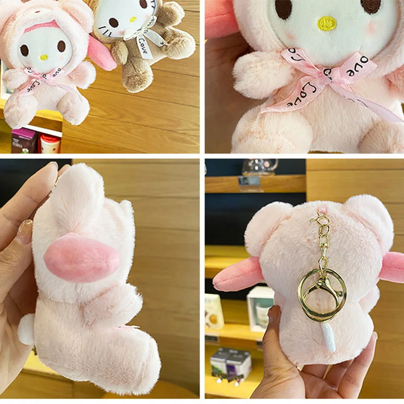 Плюшевая игрушка sanrio kawali hello kitty kuromi my melody - Фотография_4