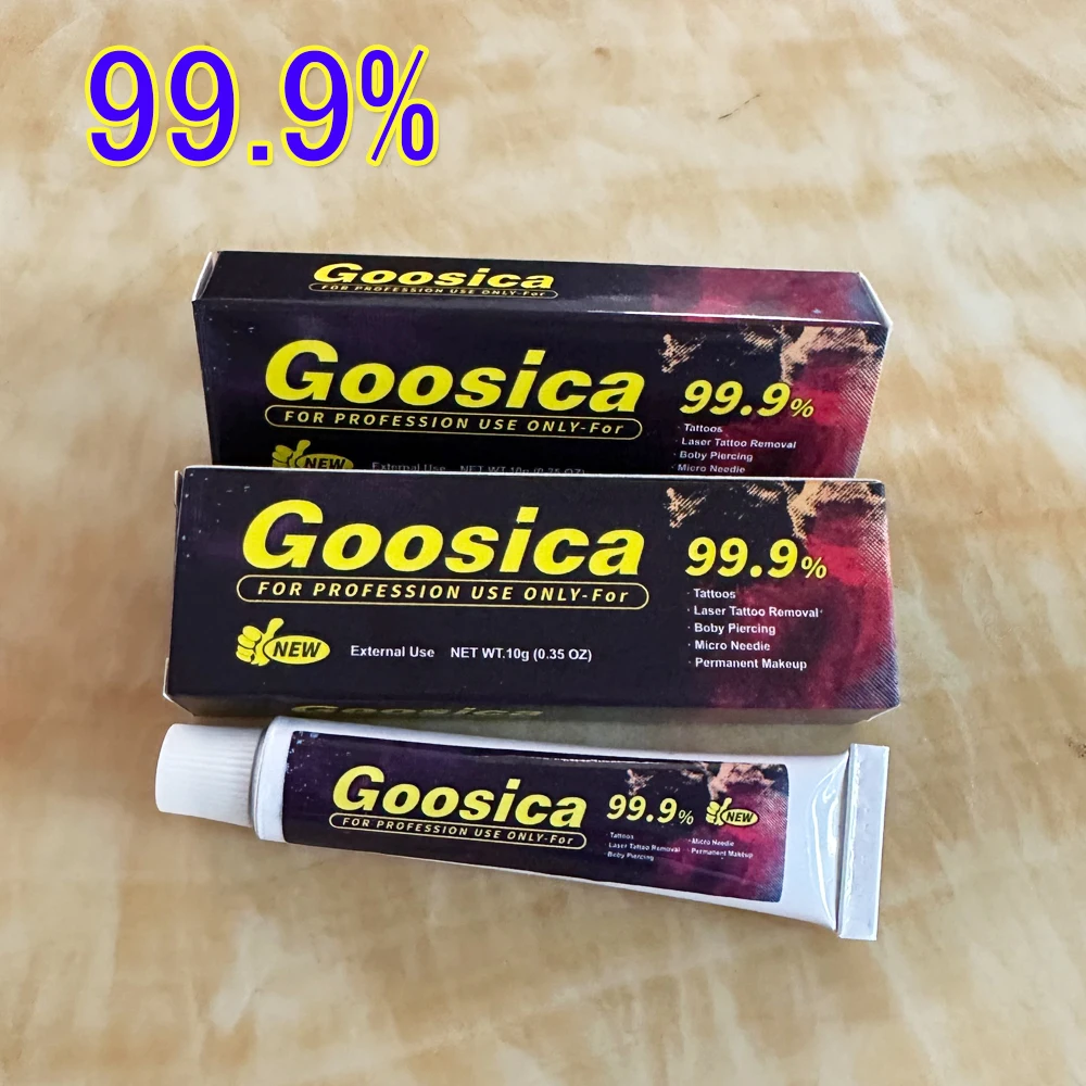 Новый 99,9% крем для татуировки goosica перед перманентным макияжем