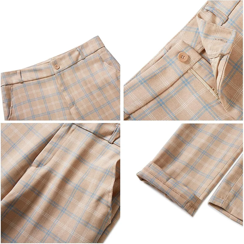 Женские офисные костюмы в клетку - Фотография_6