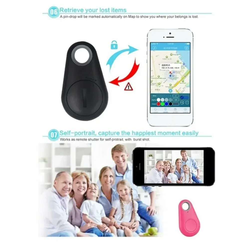Мини-модный умный gps-трекер для собак и домашних животных bluetooth 4 - Фотография_5