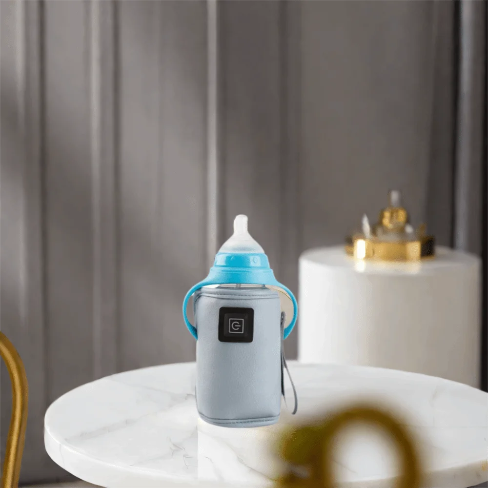 Изоляционный чехол для детской бутылочки из искусственной кожи - Фотография_2