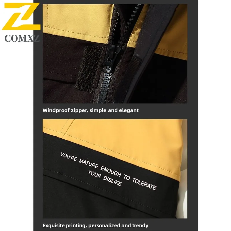 Comxz новое мужское пуховое пальто с капюшоном - Фотография_6
