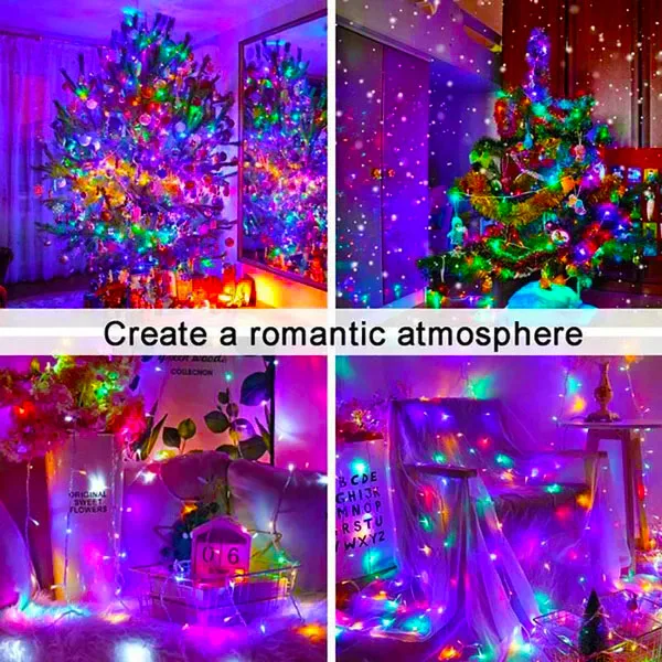 4 упаковки, 400 светодиодных солнечных светильников - Фотография_2