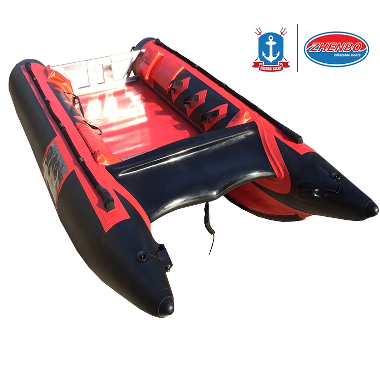 Лидер продаж, 6-местная гоночная надувная высокоскоростная катамаран - Фотография_5