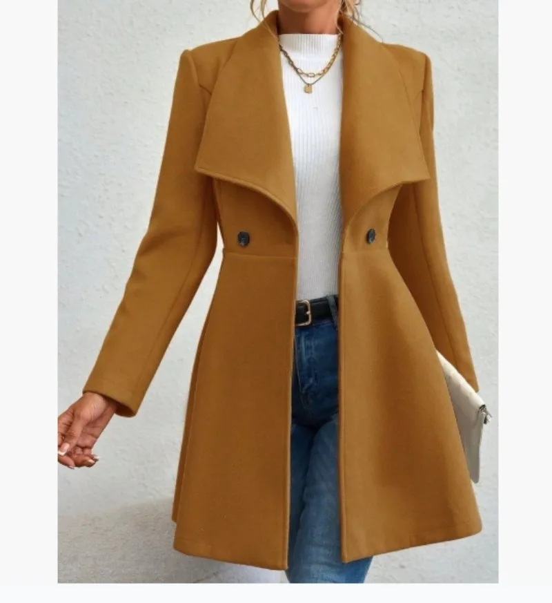 Пальто, зимние однотонные рабочие - Фотография_6